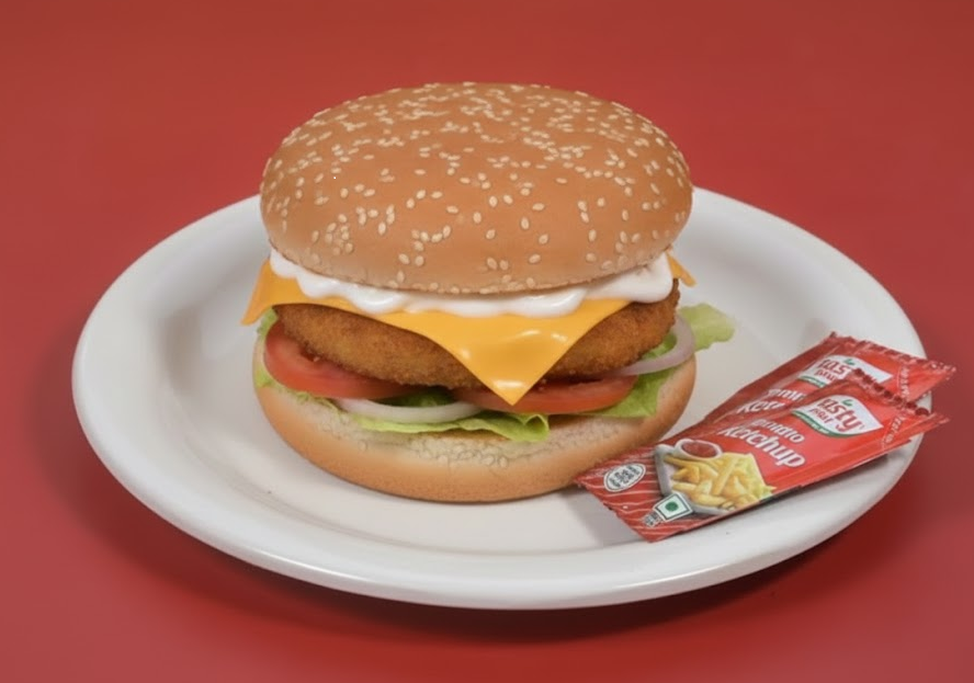 Aloo Cheese Burger at Biryani Box Company